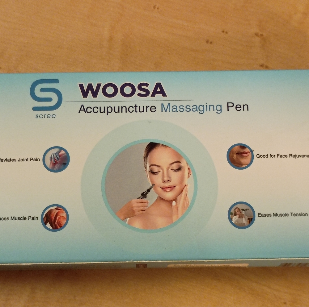 Blue Acupuncture Massaging Pen